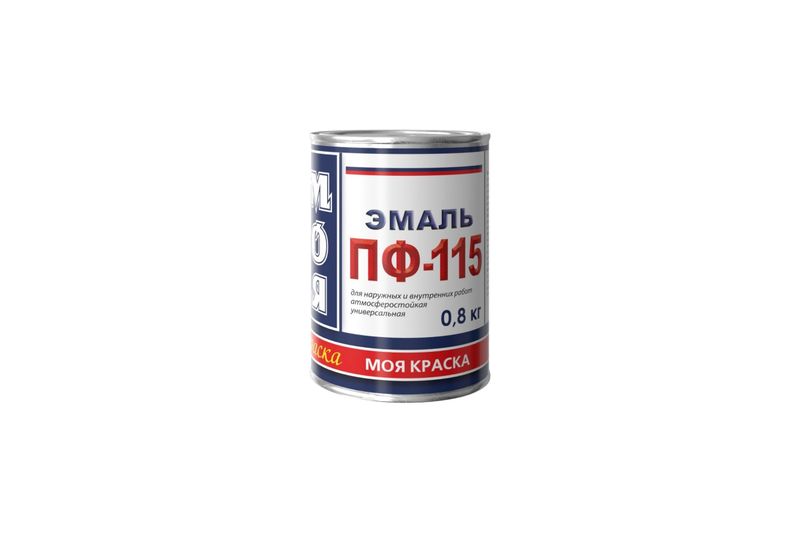 Эмаль ПФ-115 "Н" Парижская зелень 0,8кг 