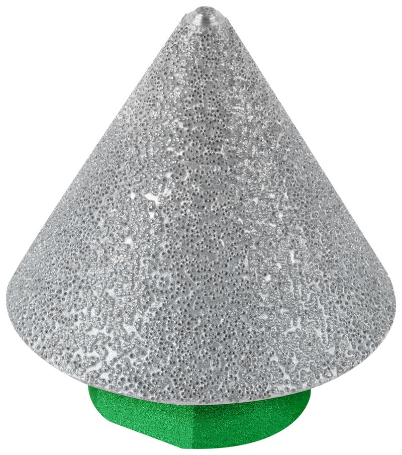 Коронка фреза алмазная конусная д/УШМ Профи М14 2-38мм FIT