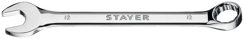 Ключ комб STAYER гаечный 12мм 27081-12