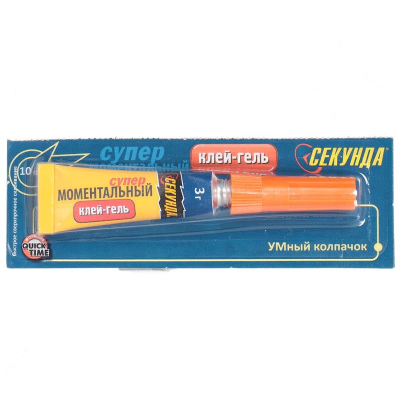 Клей-гель Секунда, универсальный 3 г, 403-176