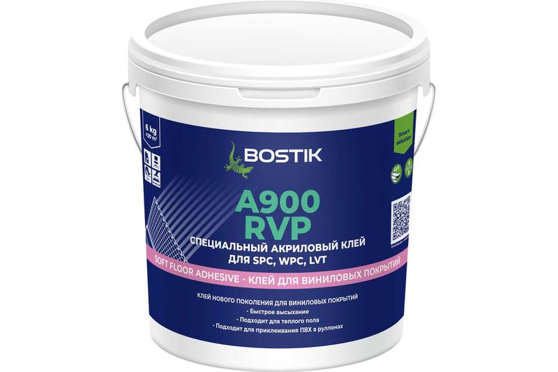 Клей BOSTIK  A900 RVP спец акрил 6кг
