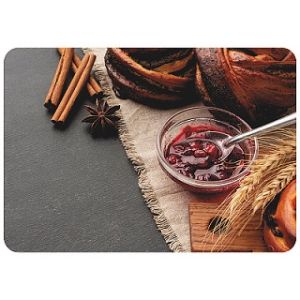Салфетка сервировочная 40*28 см "Завтрак" пластик