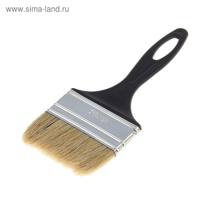 Кисть плос АКОР Евро 75*8 натур.щет 314524
