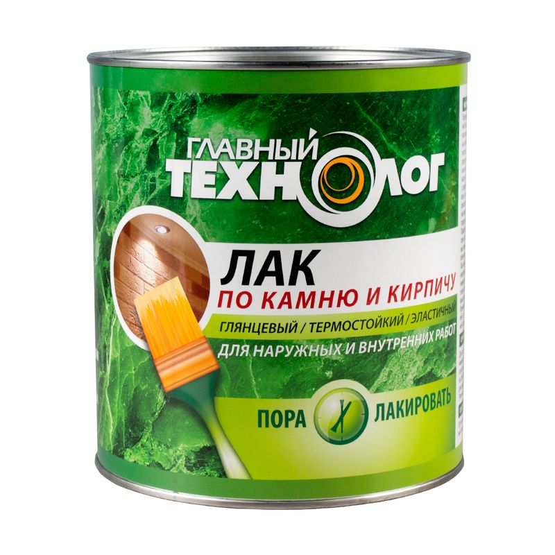 Лак НБХ глянец 3л д/камня и кирпича Главный Т