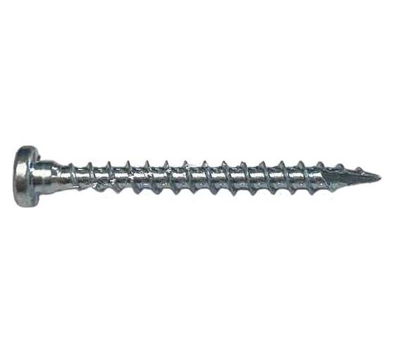 Евро-винт по дереву белый цинк Torx 25 5,0x 50 (200)
