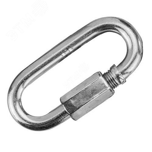 Карабин винтовой, оцинк. 9*80