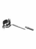 Хомут метал D 107-112 мм 4 1/4"+ шпилька и дюбель