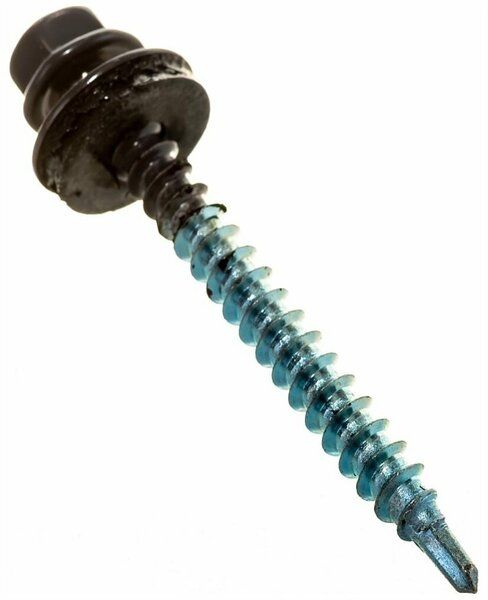 Саморез ШГК 4,8*50 RAL 7024 (Серый графит)  