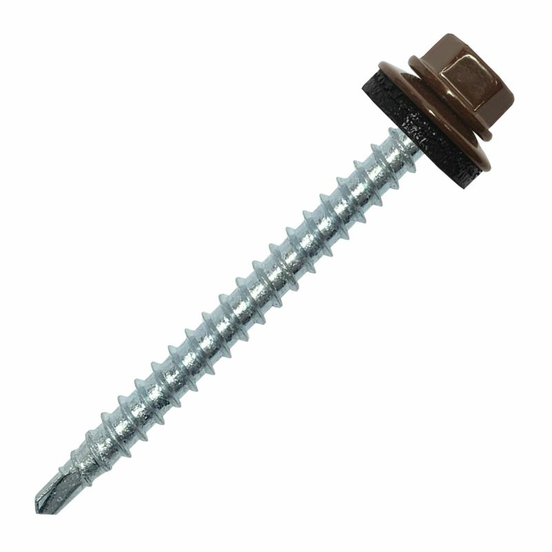 Саморез ШГК 4,8*51 RAL 8017 (шоколад)
