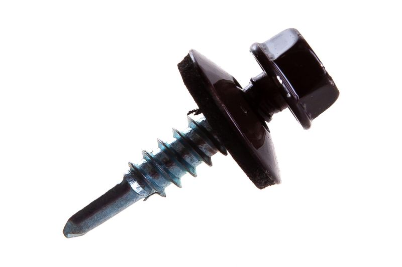 Саморез ШГК 5,5*25 RAL 8017 (шоколад)