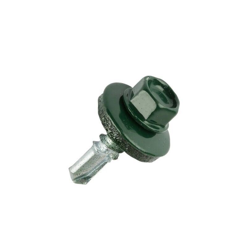 Саморез ШГК 5,5*19 RAL 6005 (зеленый мох)
