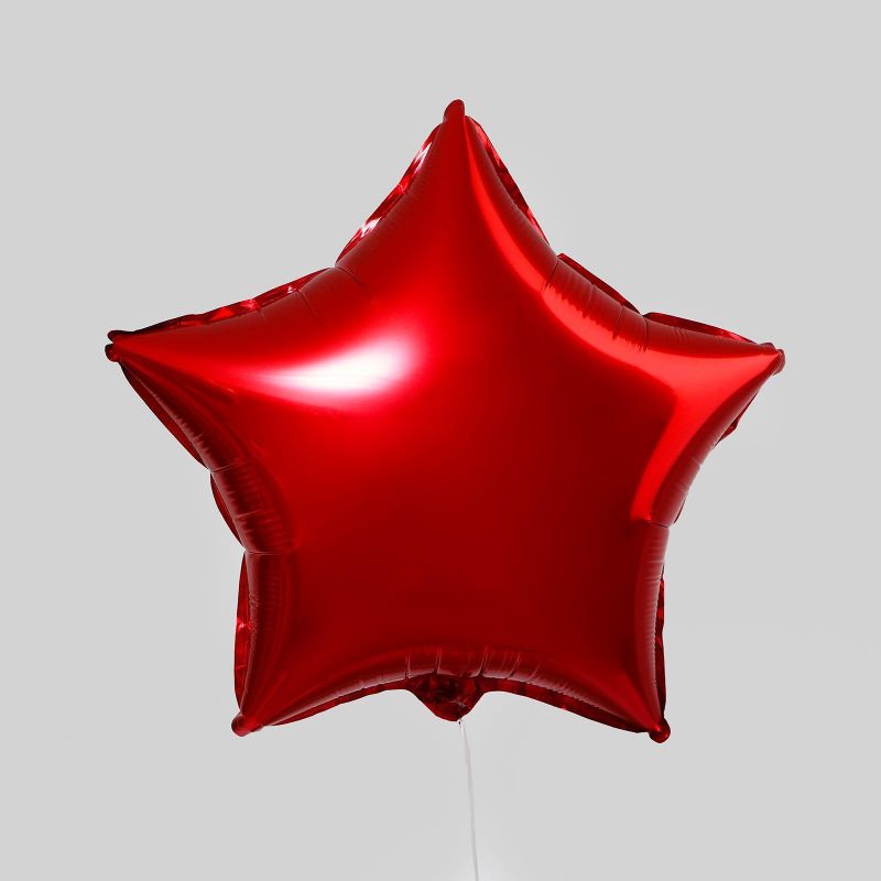 Шар фольгированный 18" "Звезда" МИКС