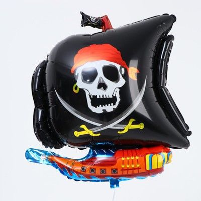 Шар фольгированный 34" "Пиратский корабль"