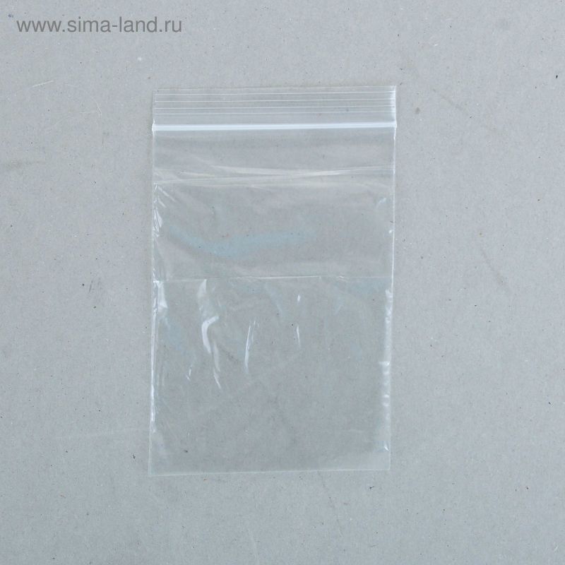 Пакет п/эт zip lock 8*12см 1157244