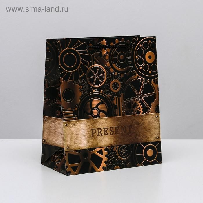 Пакет ламинированный Steel ML 23*27*11.5см.
