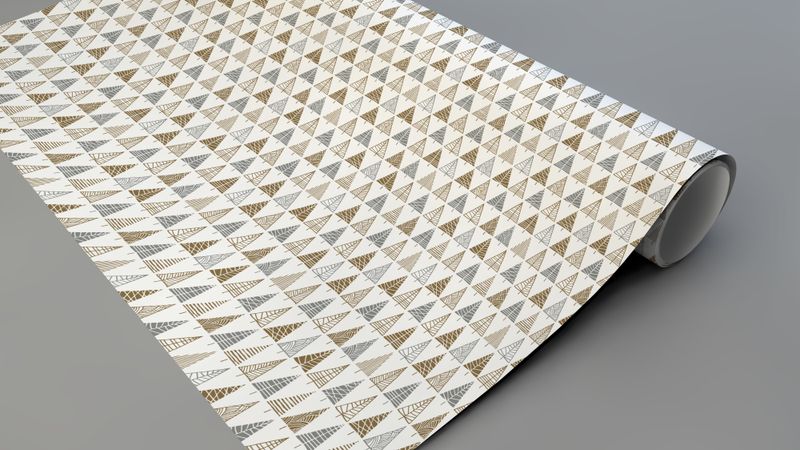 Бумага упаковочная, глянцевая «Мода», 70×100 см, 1 лист