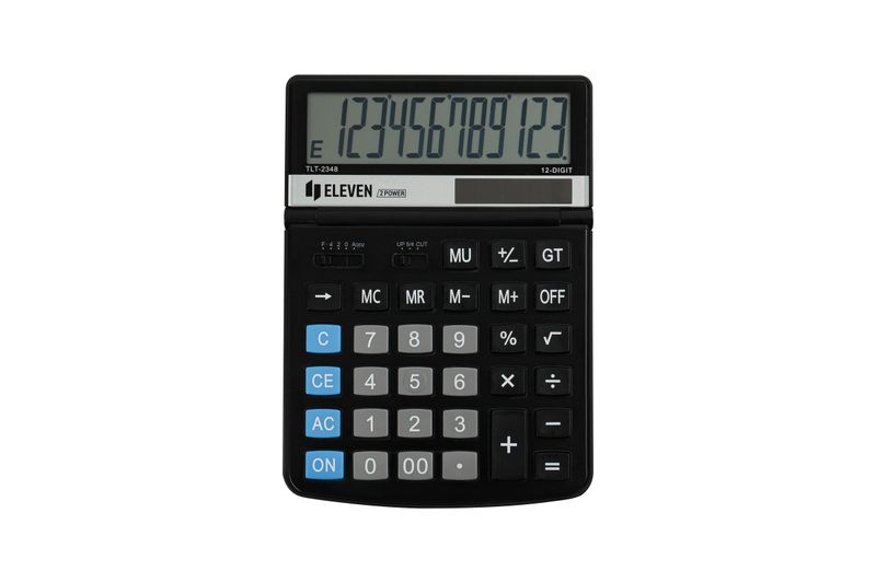 Калькулятор 12-разр.10*12,5см, 2цв