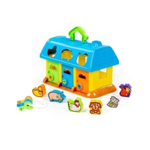Игрушка развивающая «Домик для зверей» 