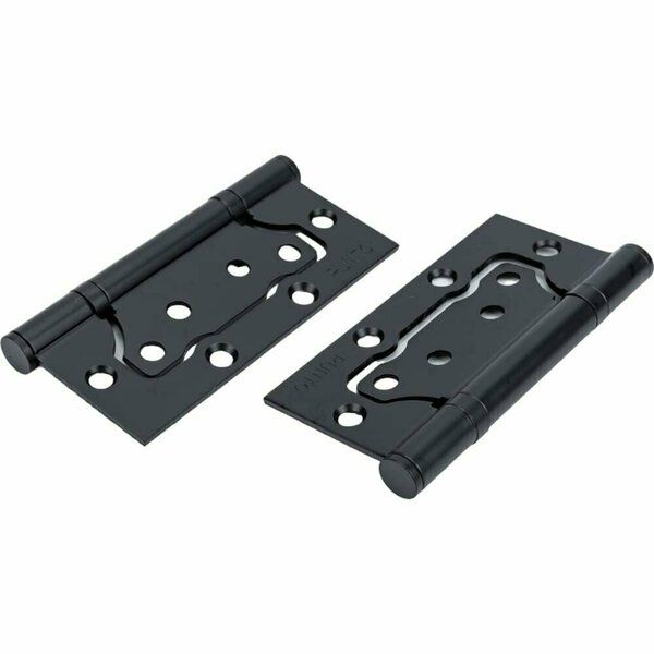 Петля PUNTO без врезки 2шт 200-2В 100*2,5 BL черный