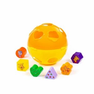 Игрушка развивающая "Оранжевая корова" "Шар" (в коробке)