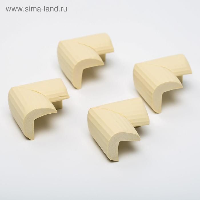 Набор накладок на углы (4шт), цв молочный (Крошка Я)