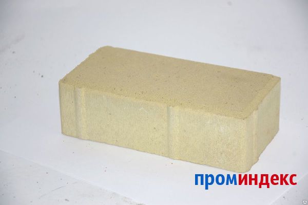 Плитка тротуарн "Брусчатка"ГОРЧИЧ Б.4(10*20*4) (900шт/п) ВКСМ