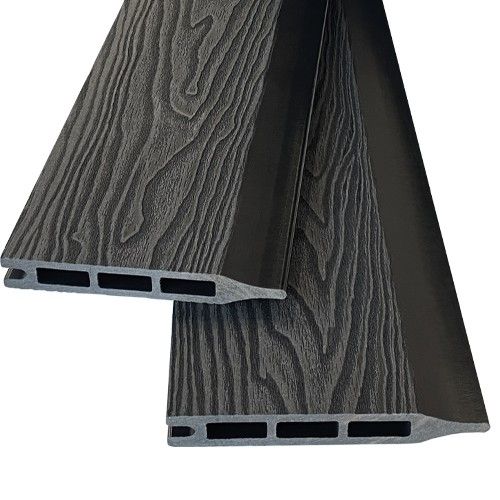 Заборная панель шип-паз EasyDecking 146*20*3010 Серый 3D
