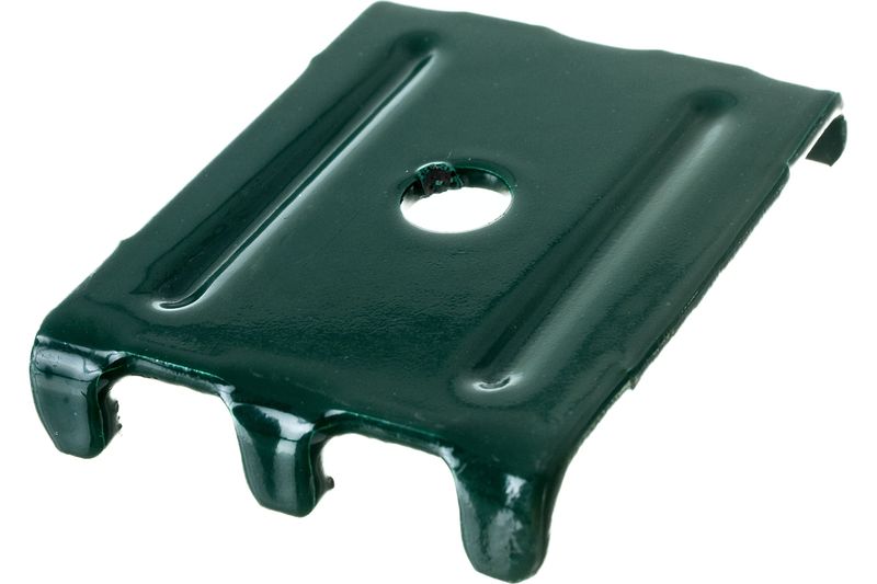 Крепление Скоба и саморез 5,5х32 RAL 6005 Зел мох 