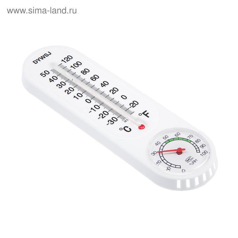 САНТЕХ Термометр комнатный "Мишка в очках", МИКС