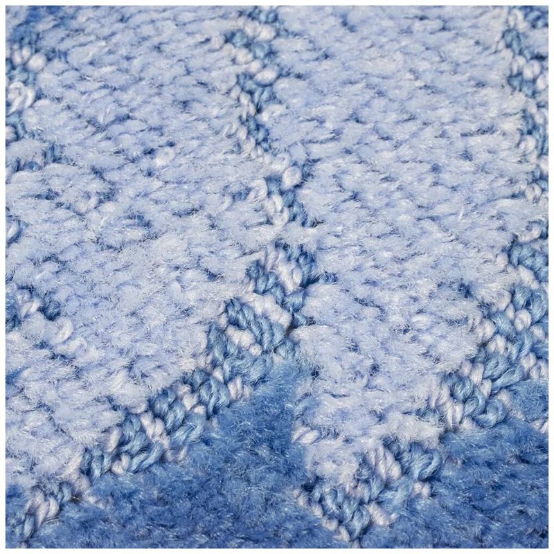 Коврик BANYOLIN U-type 55*90 синий (sax blue)