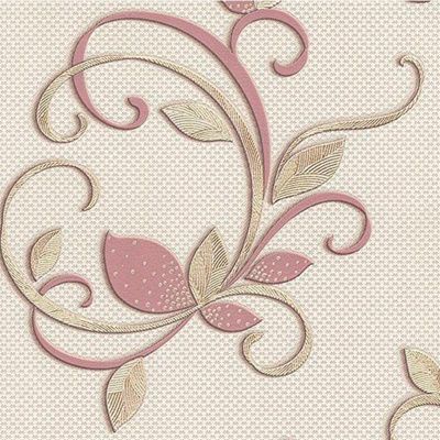 Обои Mistelo 1501-1 Амрита декор пудровый МСС
