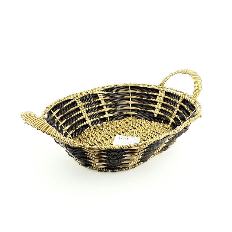 Корзина HT-504-22 овал 39*25*8.5см полимерная лоза