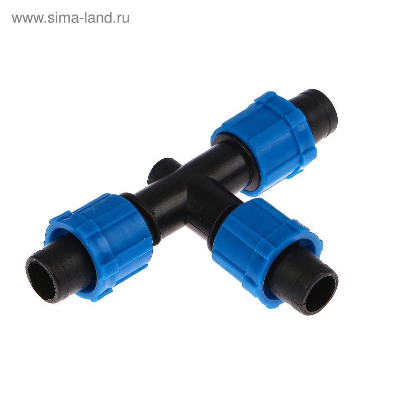 Фитинг Тройник для кап. ленты, d-16мм