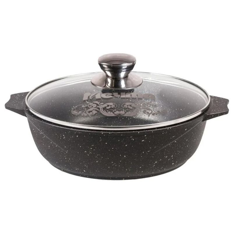 Жаровня алюм Мечта Гранит black, 28см 34802 антиприг покр  