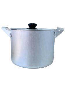 Кастрюля алюм KALITVA 14150 15л матовое, цилиндрич. форма.
