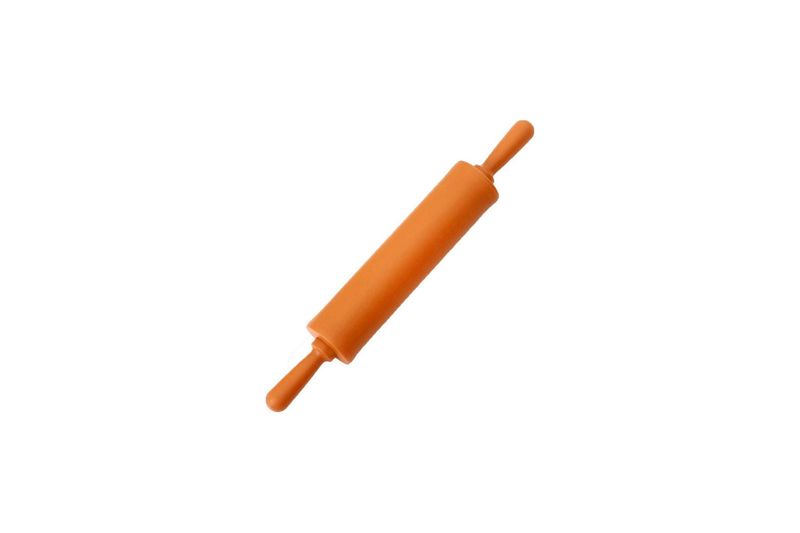 Скалка силикон 38см Kamille 7777 нерж.