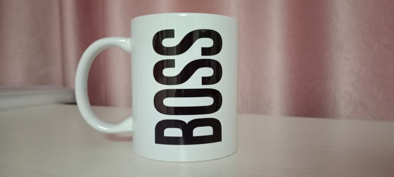 Кружка керамическая МАМА BOSS, 320 мл