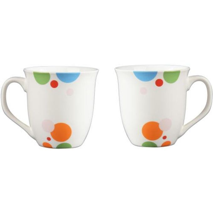 Кружка фарфор 320мл Coffee/Tea микс 