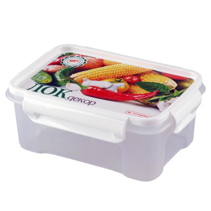 Контейнер д/СВЧ 0,75л Fresh прямоугольный 76158