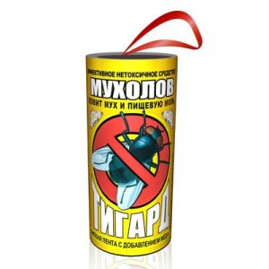 Лента от мух и пищевой моли липкая ТИГАРД 