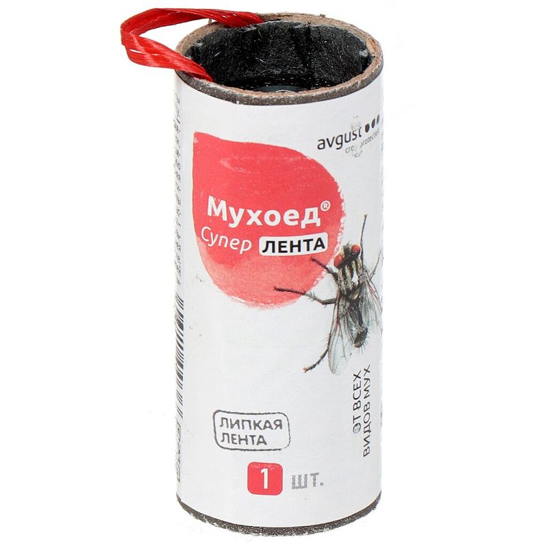 Инс Лента липкая от мух Мухоед Супер/Тигард Мухояр