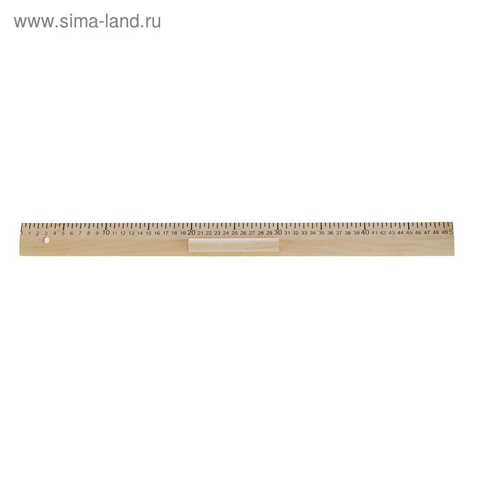 Линейка деревянная 50см Россия 2185614