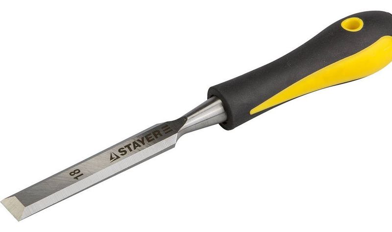 Стамеска STAYER PROF с 2-х комп ручк 18мм 18205-18