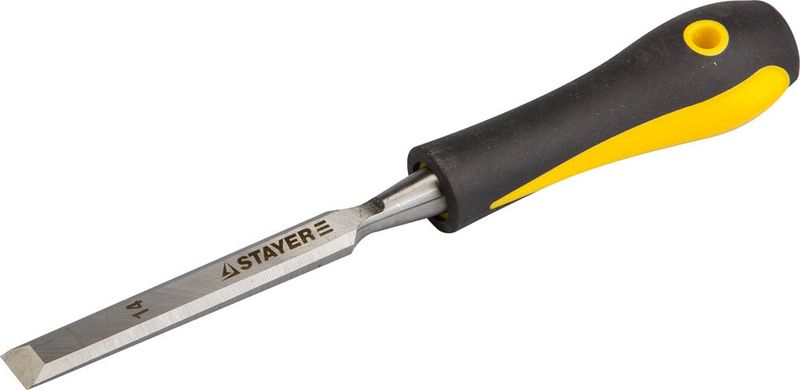 Стамеска STAYER PROF с 2-х комп ручк 14мм 18205-14
