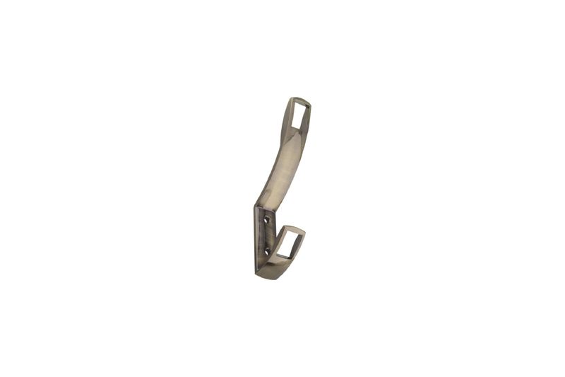 Крючок Trodos "ZY-206" 2-рожковый хром мат.