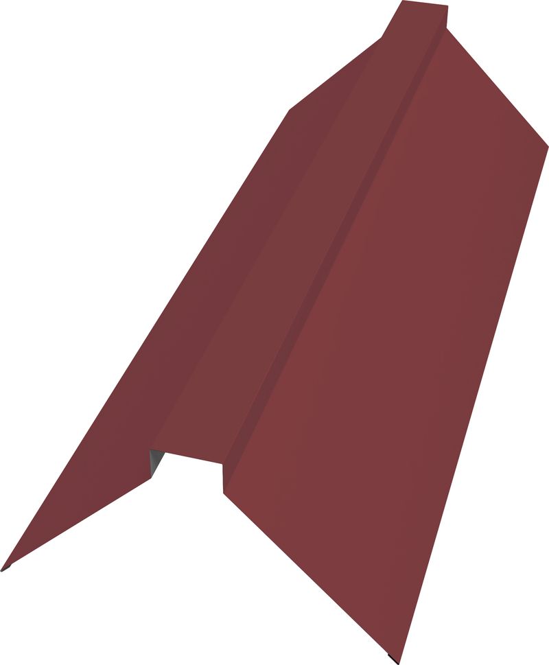 Коньковая планка (NormanMP-01-3005-0,5) 19*19*2м бордо