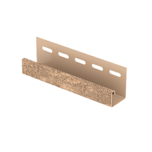 G-планка Кирпич бежевый 3,05м (Ю-ПЛАСТ)