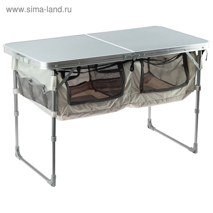 Стол ССТ-ЗП 102*50*44,5см/61,5см  металик 4361289
