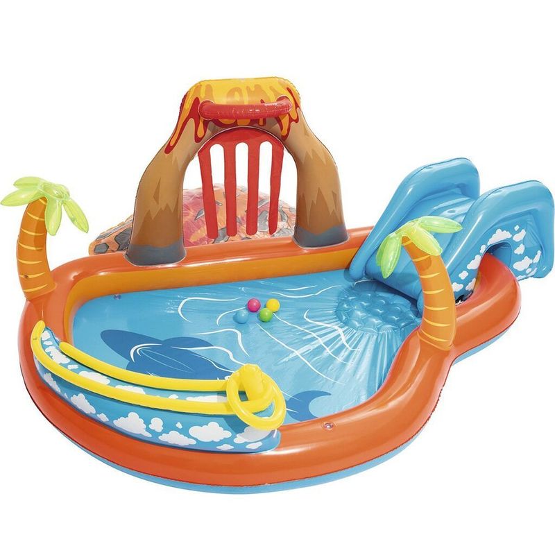 Игровой центр-бассейн Bestway 265х265х104см 208л 53069 Вулкан 