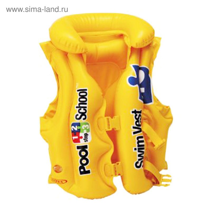Жилет д/плавания Школьник 50*47см, от 3-6 лет 58660EU